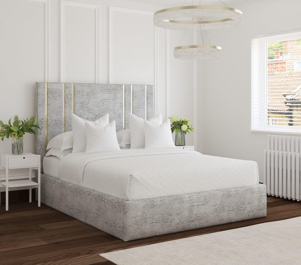 Valmont Gold Bed Frame