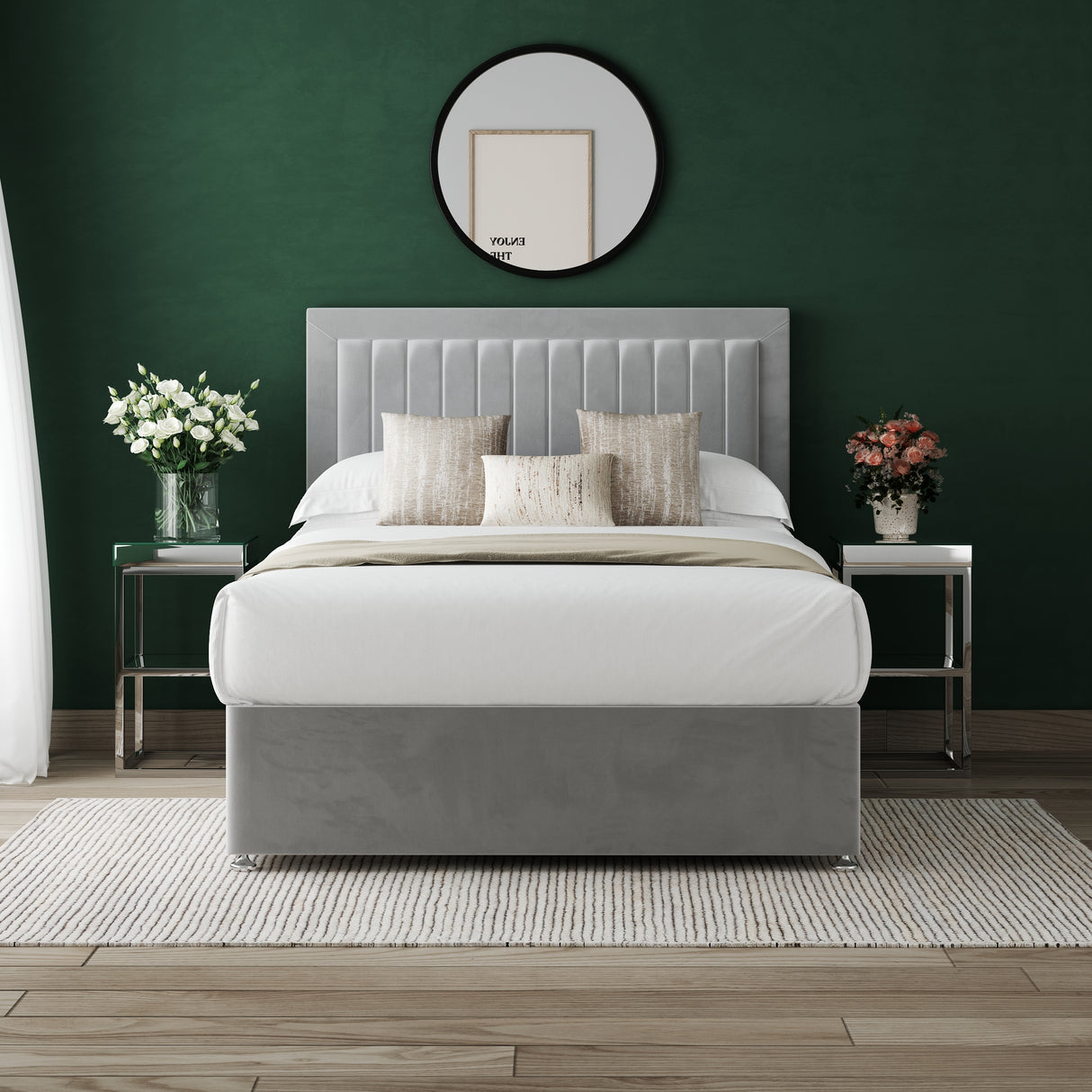 Olivia 12 Divan Bed Set With Mattress Options