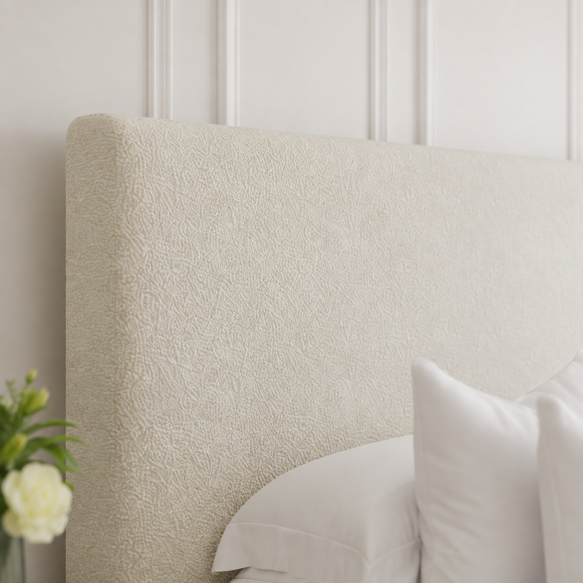 Altara Bouclé Bed Frame