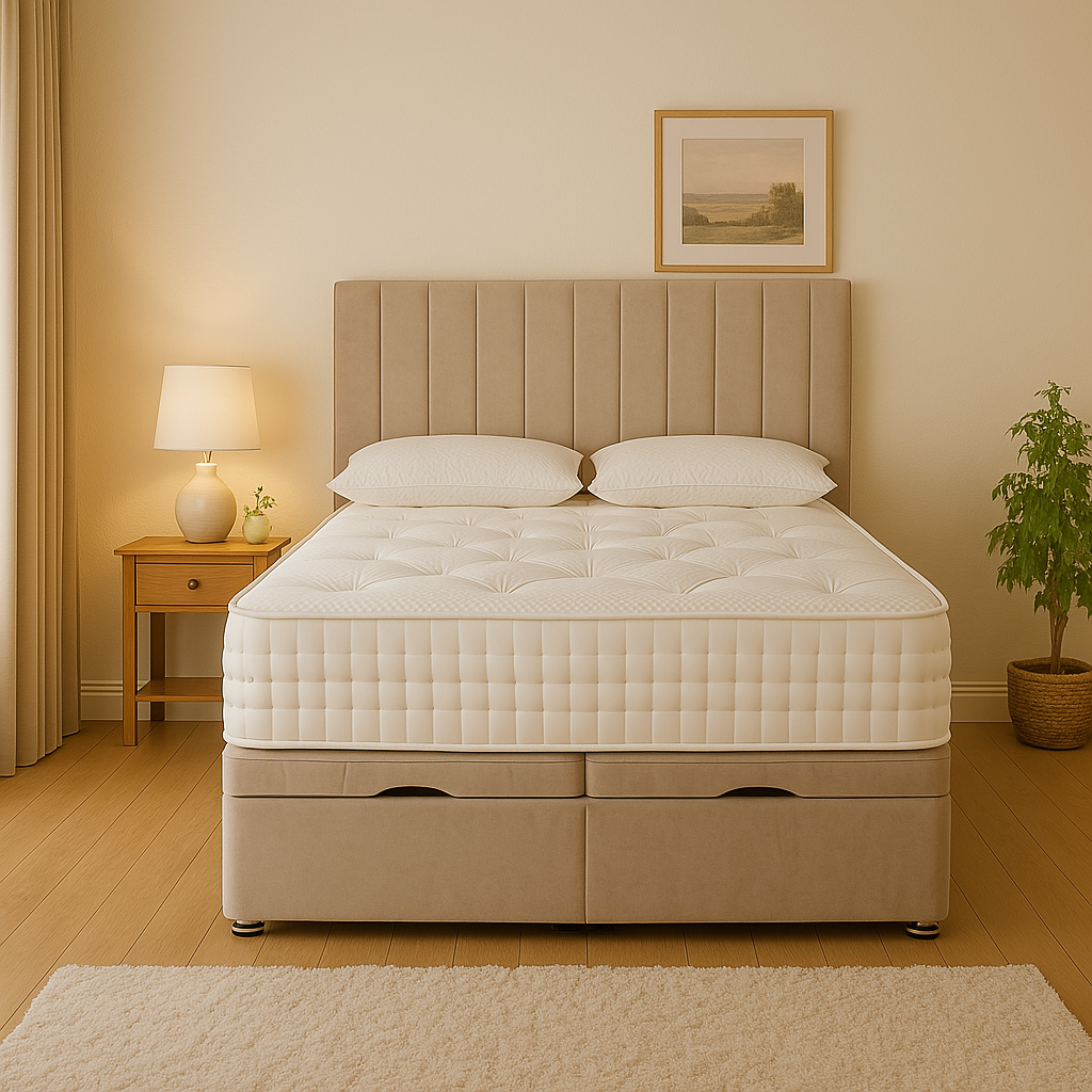 Apollo 10 Panel Ottoman Divan Bed