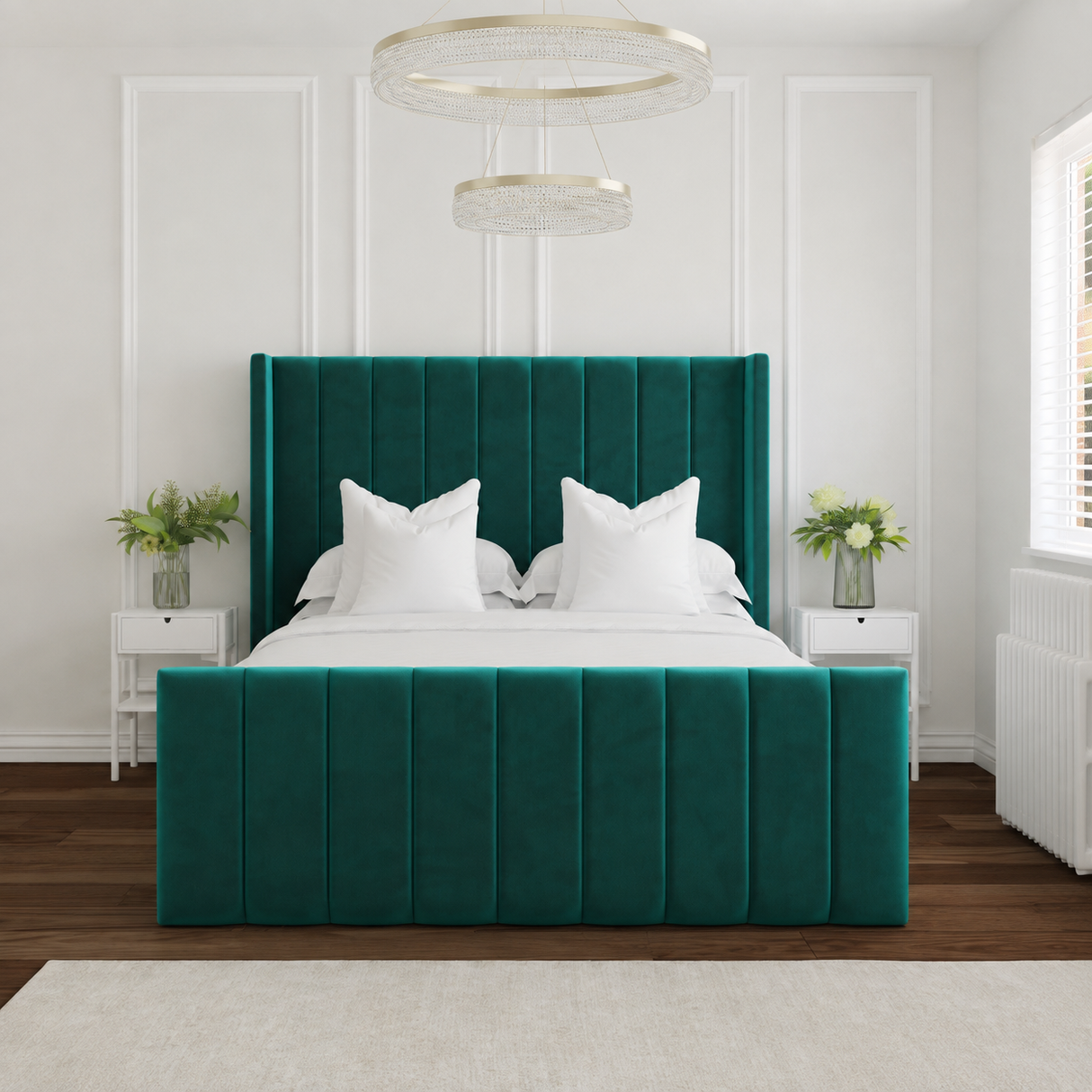 Aurelia Wingback Bed Frame