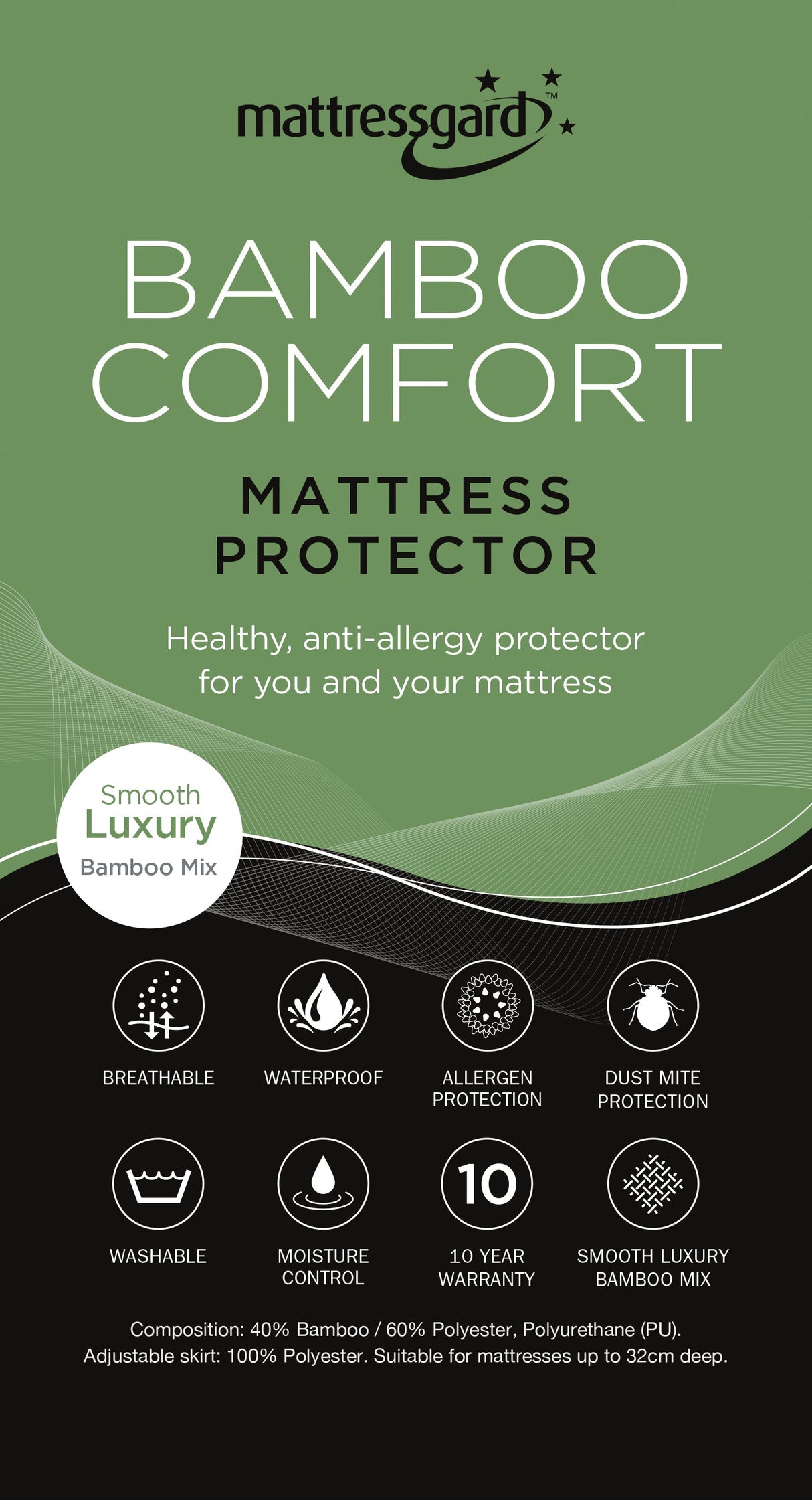 Bamboo Comfort Mattress Protector