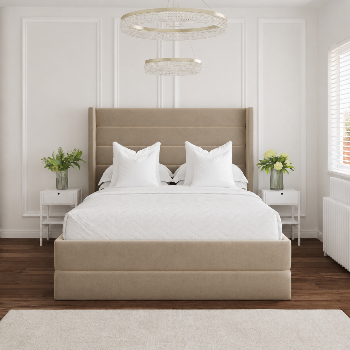 Beaumont Wingback Bed Frame