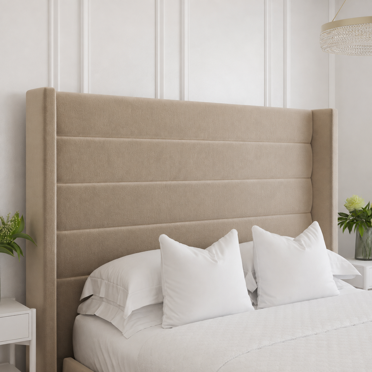 Beaumont Wingback Bed Frame