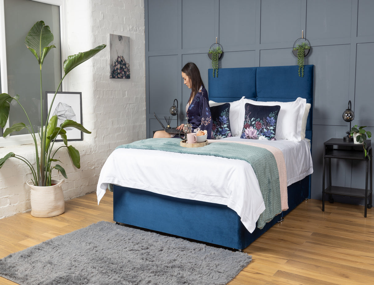 Milan Divan Bed Set With Mattress Options