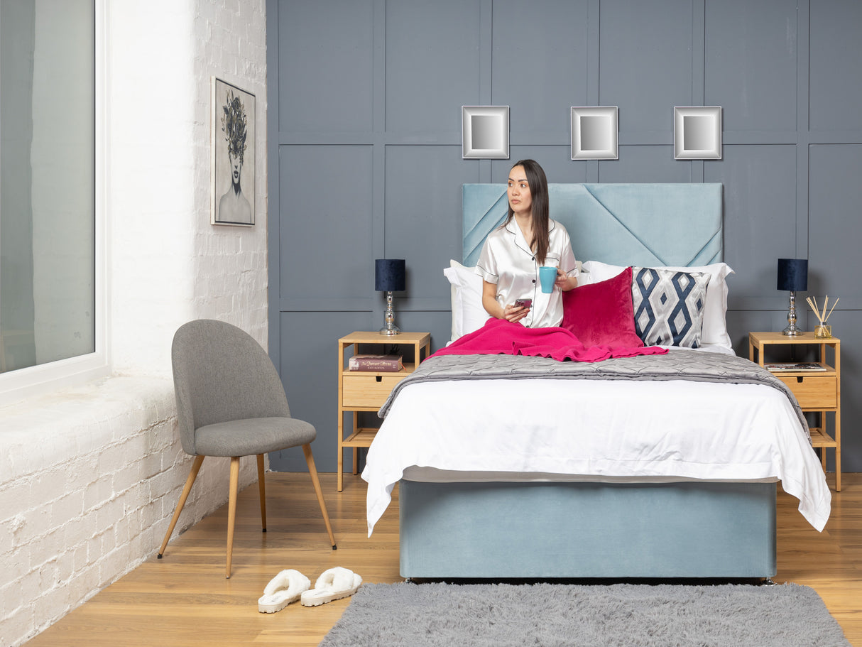 Khalid Divan Bed Set With Mattress Options