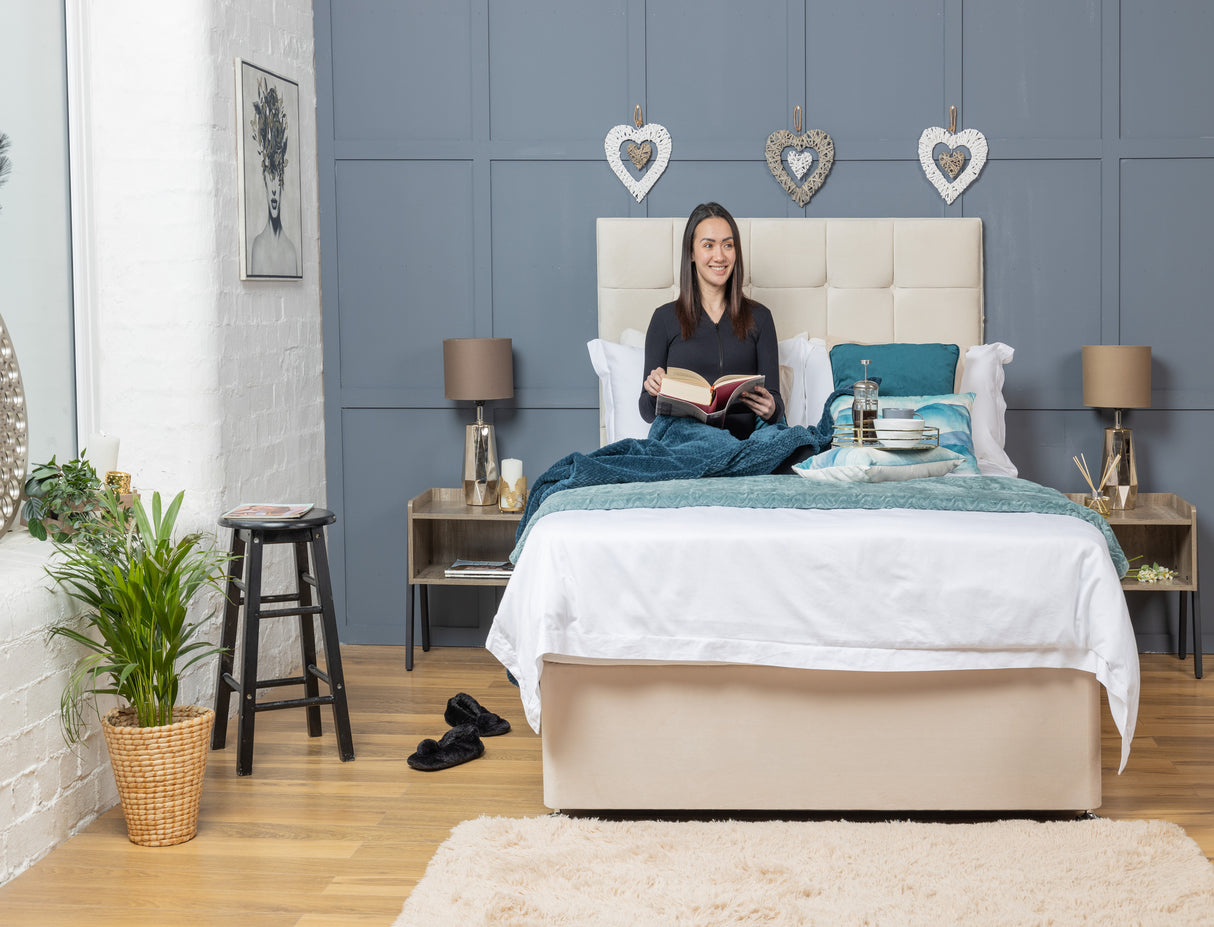 Juliano Divan Bed Set With Mattress Options