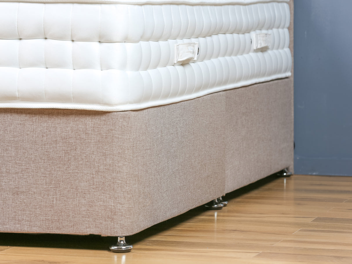 Venice Cubed Divan Bed Set With Mattress Options