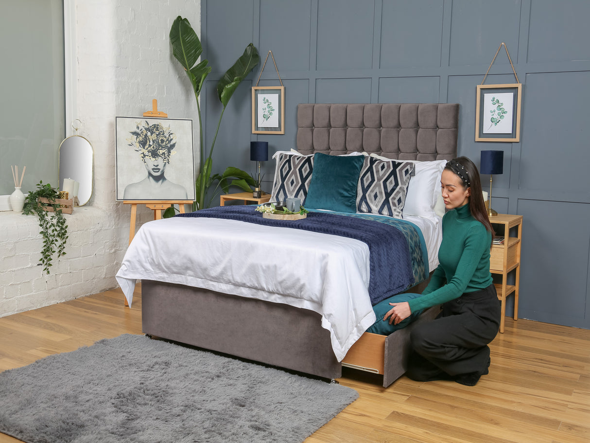 Omega Divan Bed Set With Mattress Options