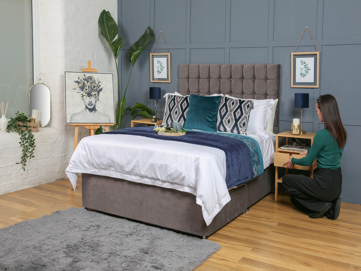 Omega Divan Bed Set With Mattress Options