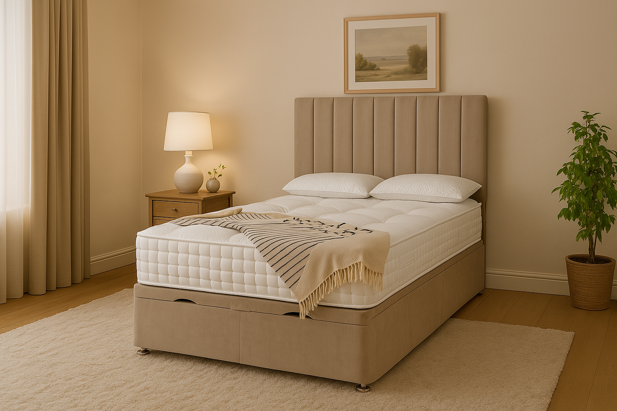 Apollo 10 Panel Ottoman Divan Bed