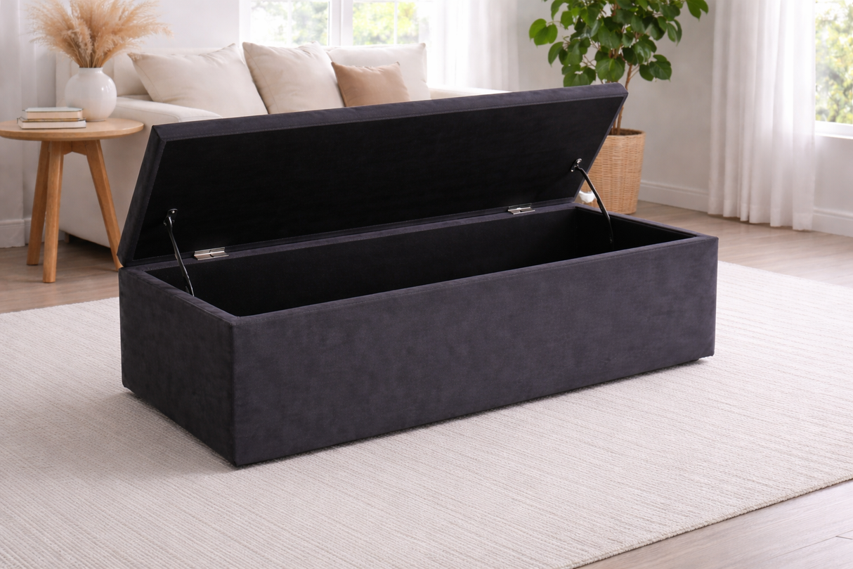 Chesterfield Ottoman Blanket Box