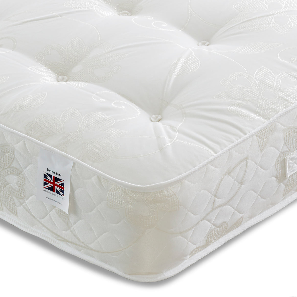Everest Dorset Orthopaedic Spring Mattress Medium Firm Zip and Link