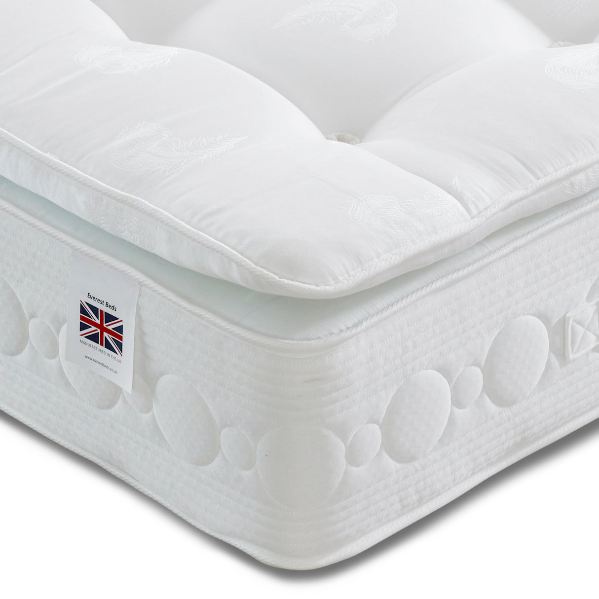 Everest Oxford 1000 Encapsulated Memory Pillowtop Soft