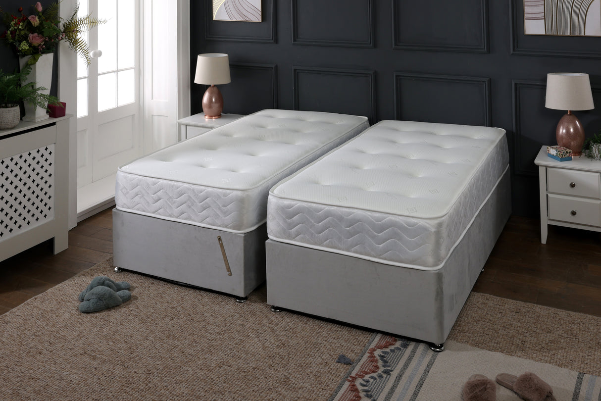4 Seasons Zip and Link Divan Bed Set