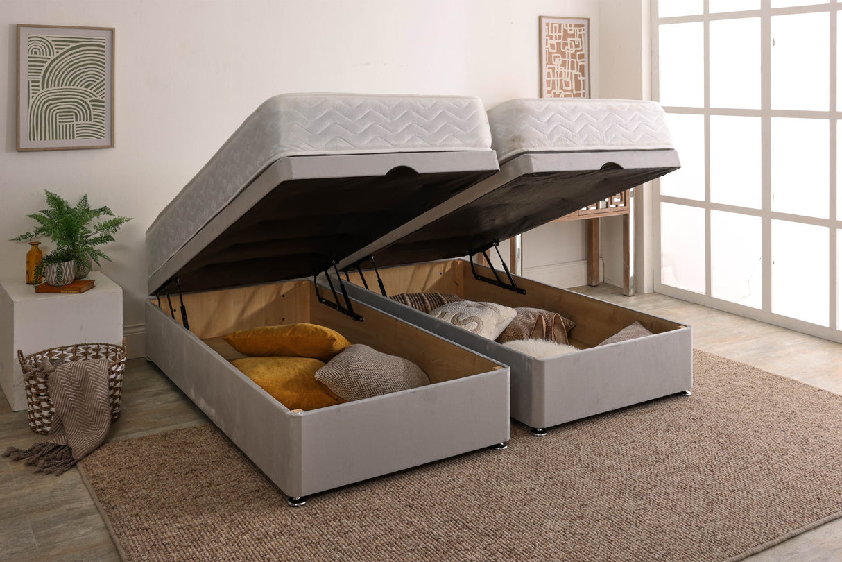 Orthopaedic Firm Zip and Link Ottoman Divan Set