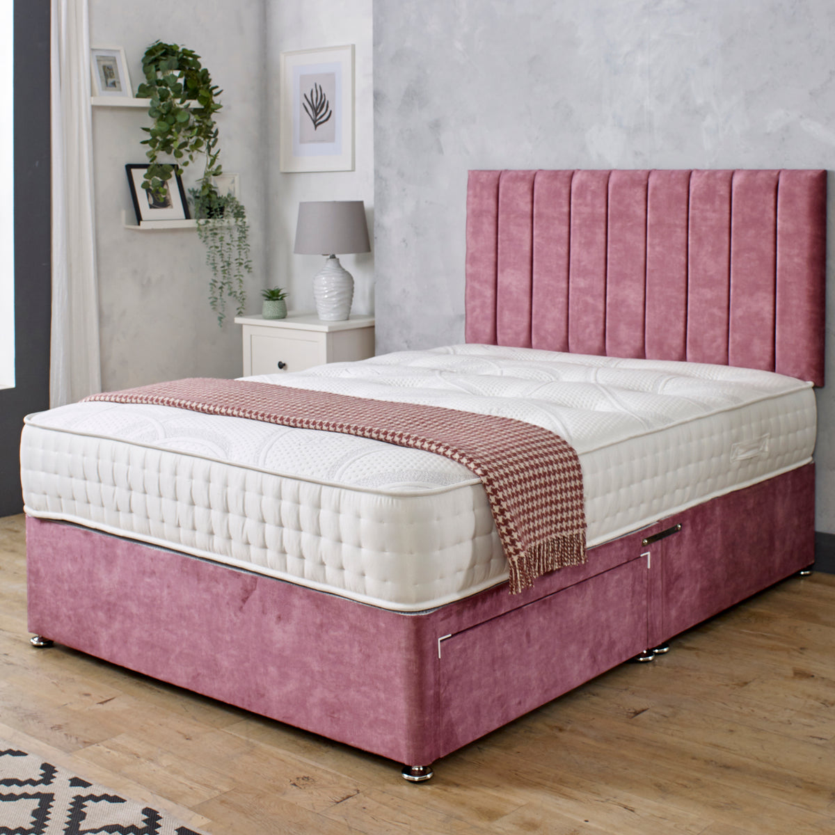 Apollo 9 Panel Ottoman Divan Bed Everest Beds