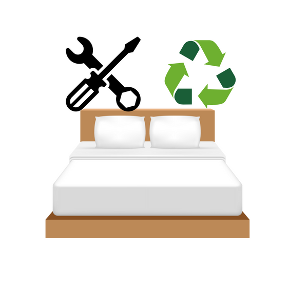 Dismantle Full Bed From Your Room and Recycle