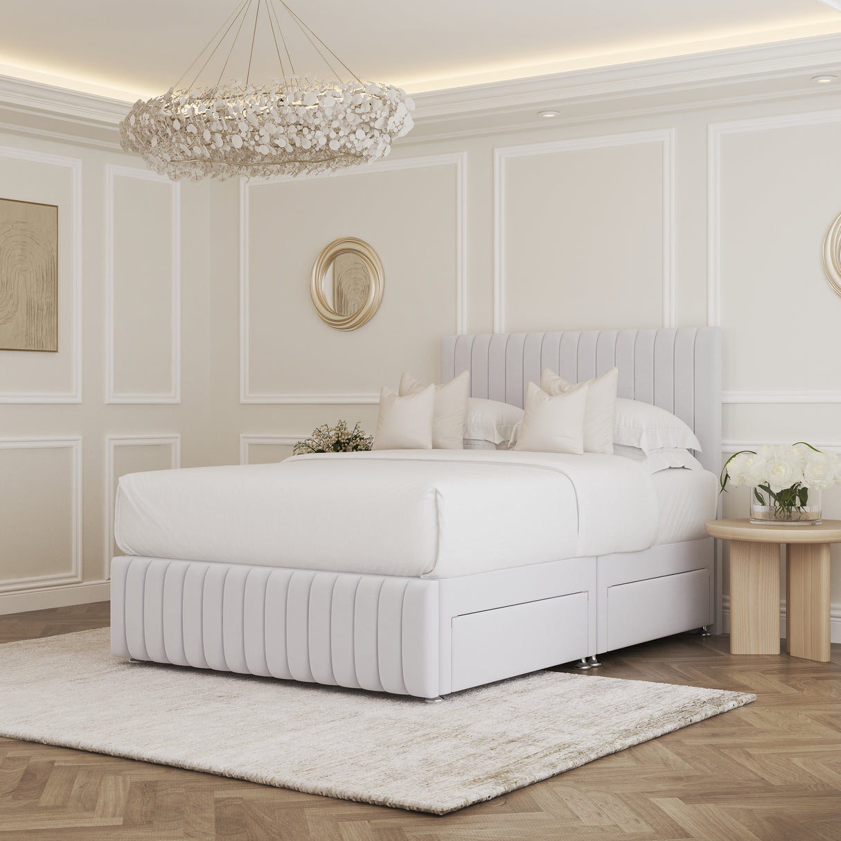Milano Divan Bed Base with Footboard