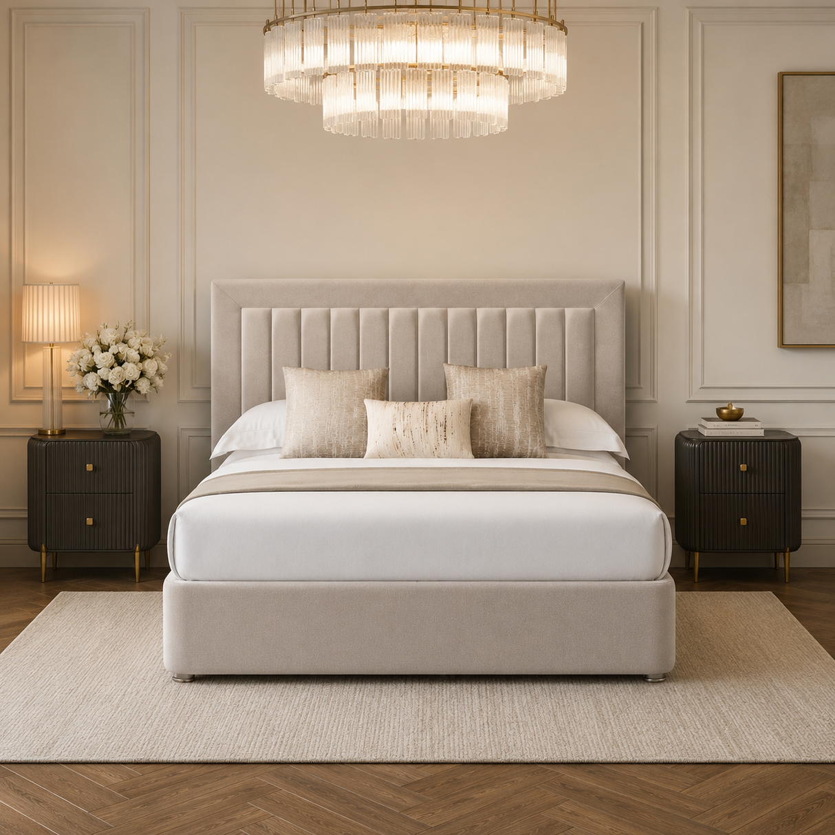 Olivia 12 Bumper Ottoman Divan Bed