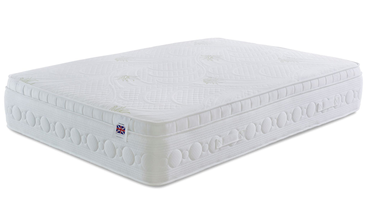 Everest Aloe-Vera 2000 Pillow Box Pocket Gel Mattress Medium Firm