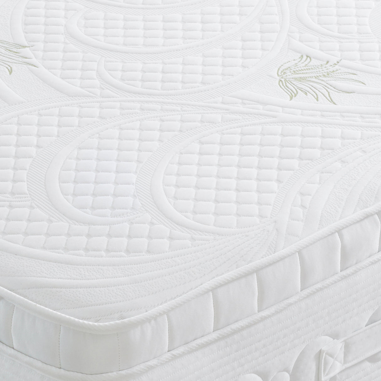 Everest Aloe-Vera 2000 Pillow Box Pocket Gel Mattress Medium Firm