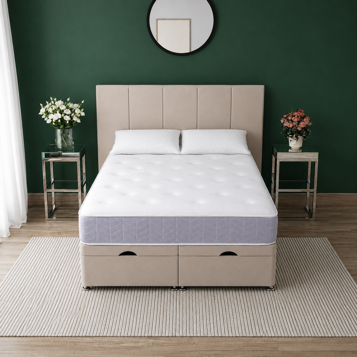 Riviera Plush Ottoman Divan Bed