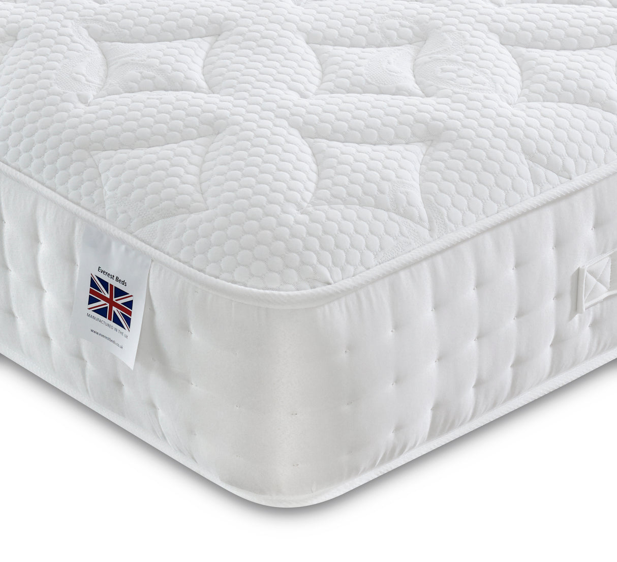 Everest Star 1000 Pocket Mattress Soft Non Tufted Zip and Link