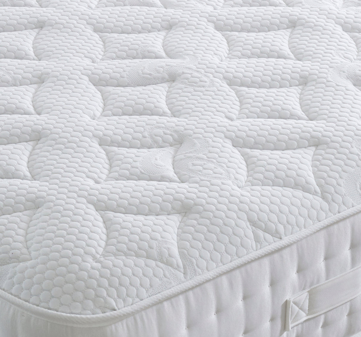 Everest Star 1000 Pocket Mattress Micro Quilted Soft Non Tufted