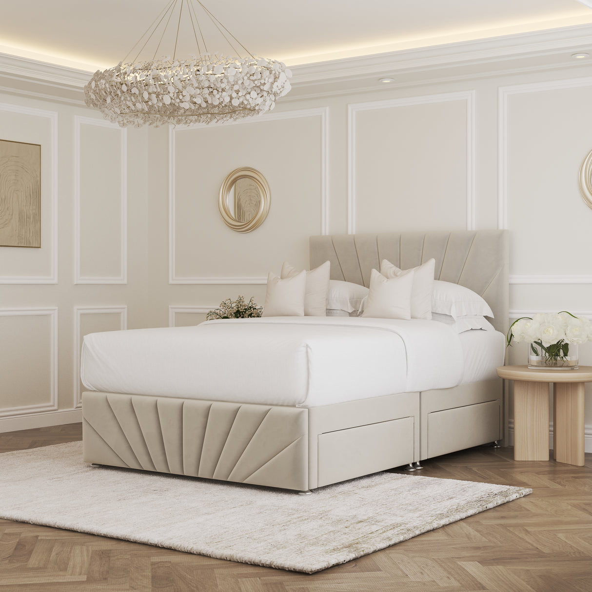 Sunrise Divan Bed Base with Footboard