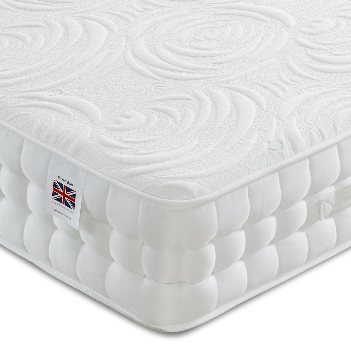 Everest Tencel Swirl Handstitched Lambs Wool 2000 Pocket Soft