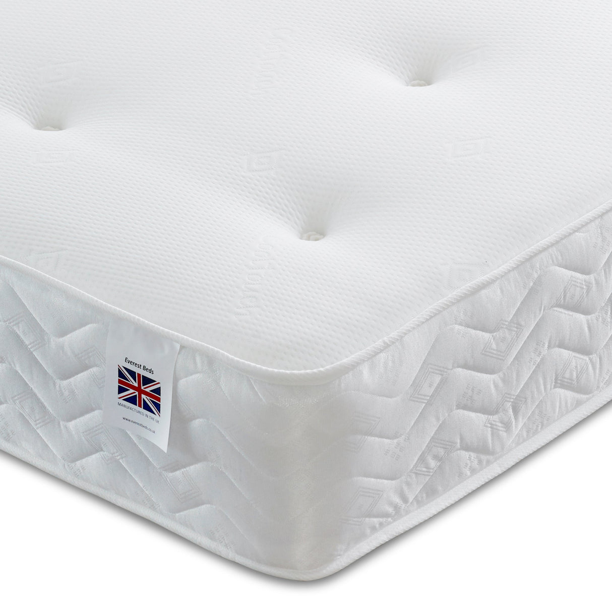 Everest Four Seasons Open Coil Memory Spring Mattress Medium Firm