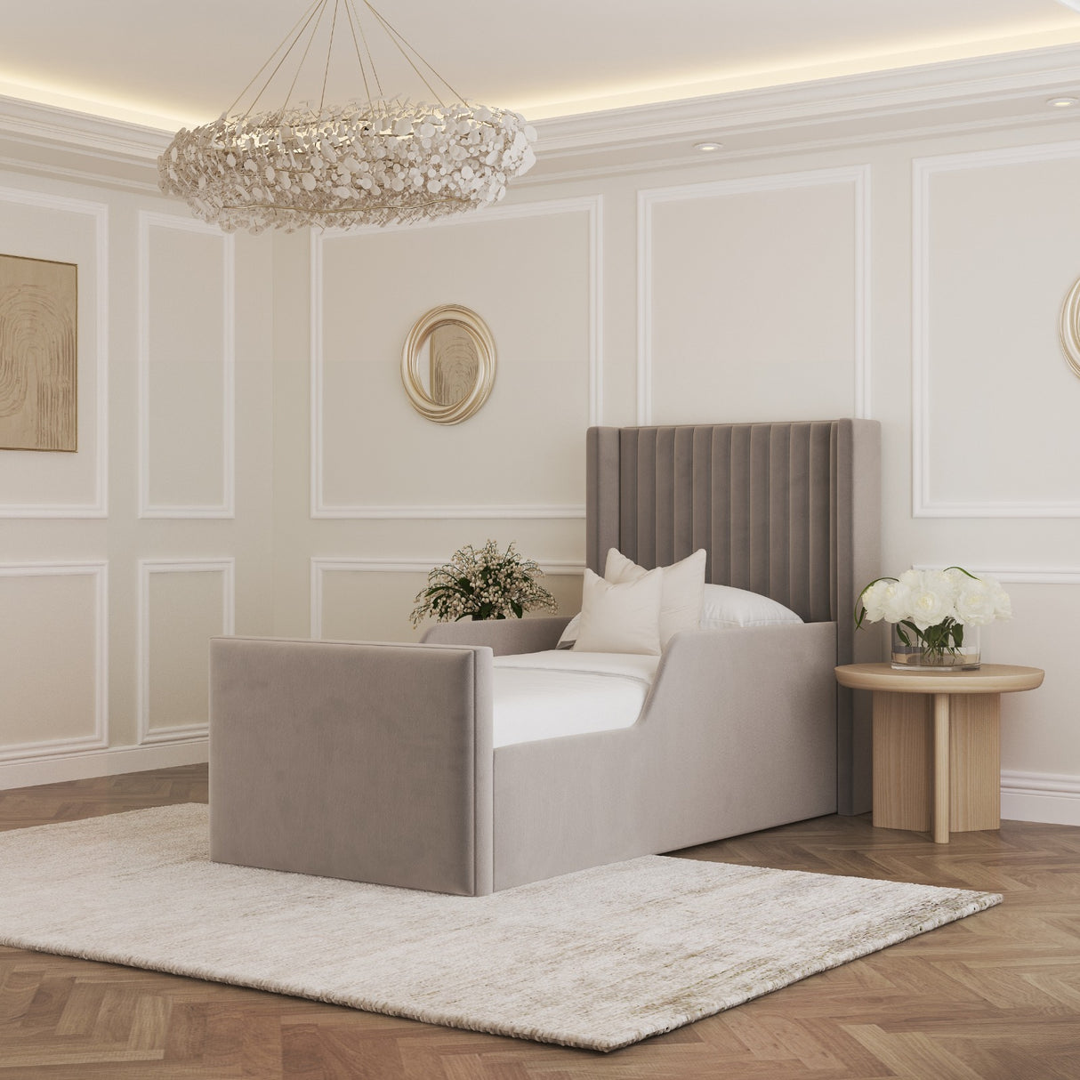 Dwello Wing Kids Upholstered Bed