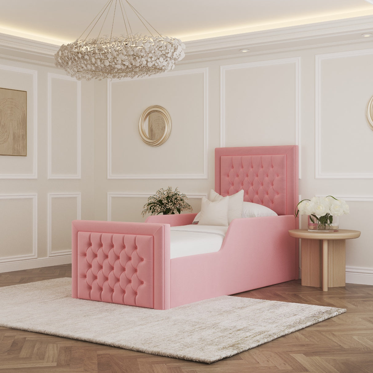 Snoozle Kids Upholstered Bed