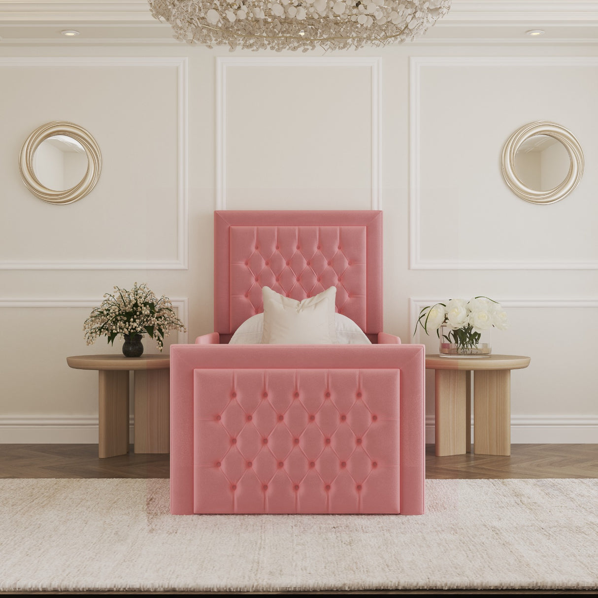 Snoozle Kids Upholstered Bed