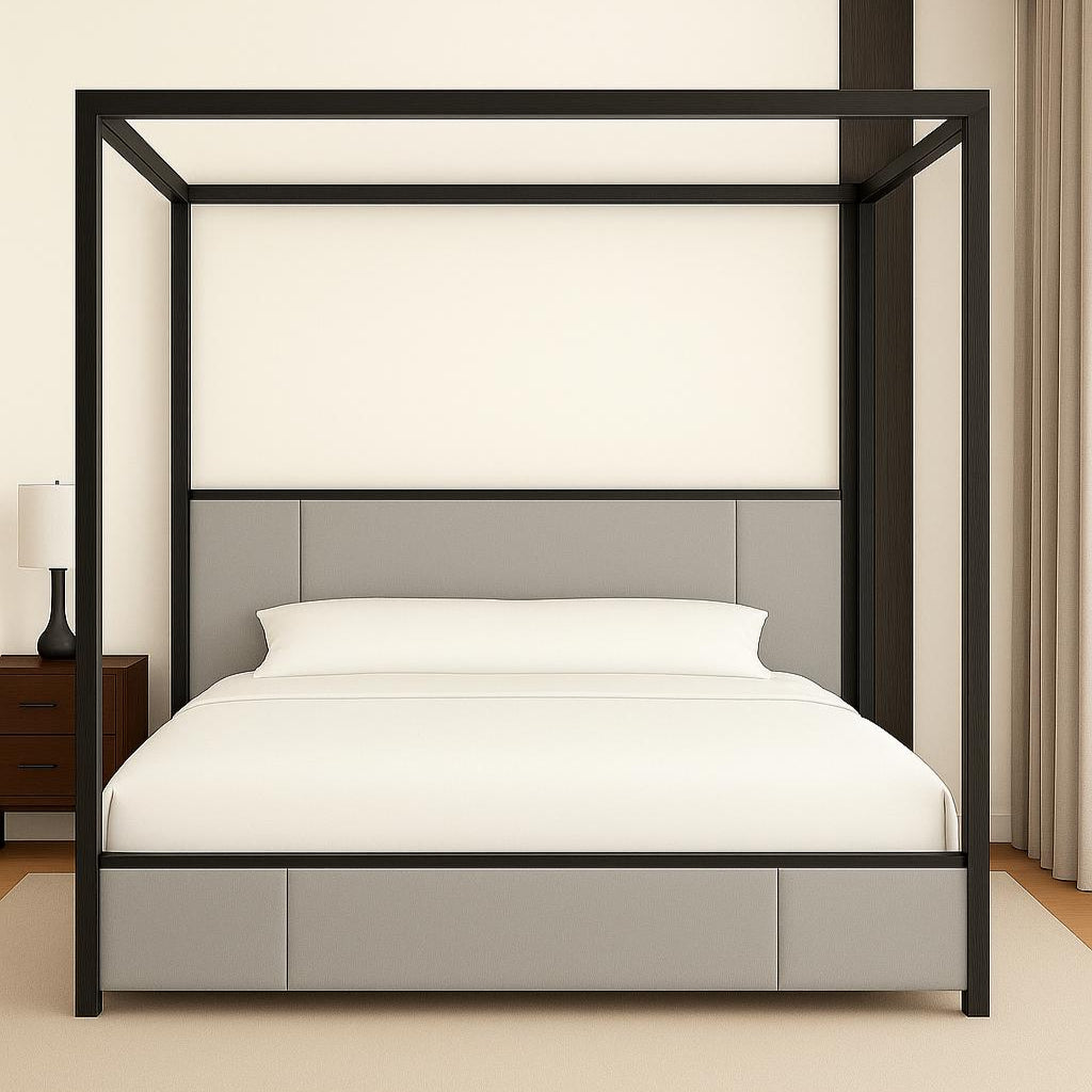 Knightsbridge Four-Poster Metal Bed