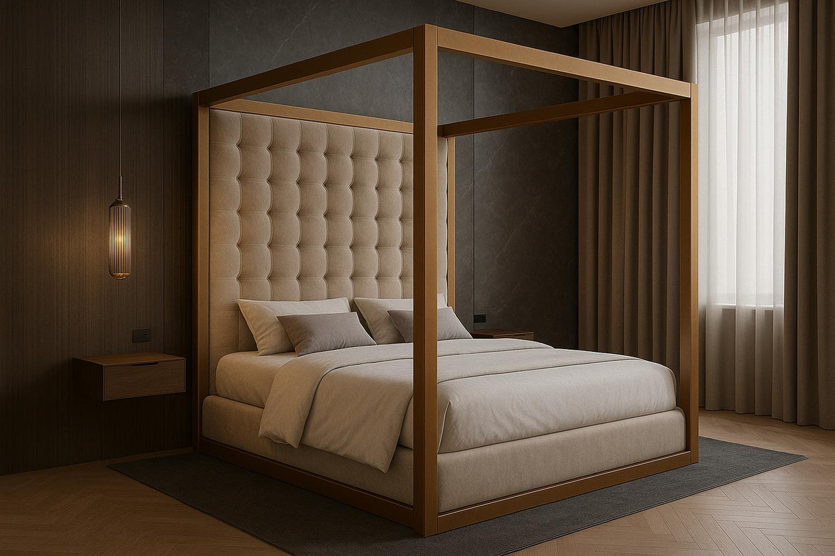 Belgravia Four-Poster Metal Bed
