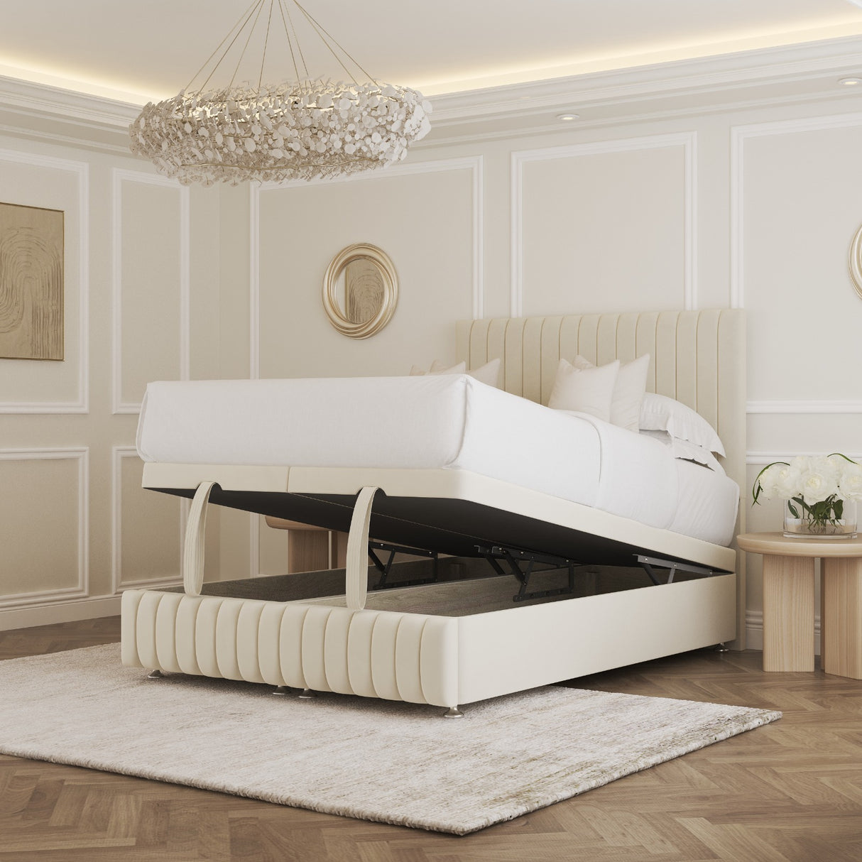 Milano Ottoman Divan Bed With Footboard