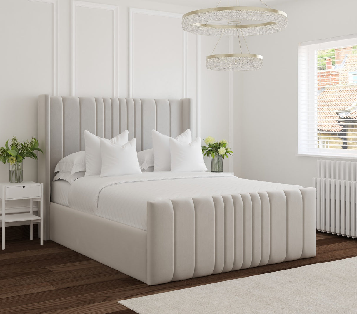 Deluxe Winged Bed Frame