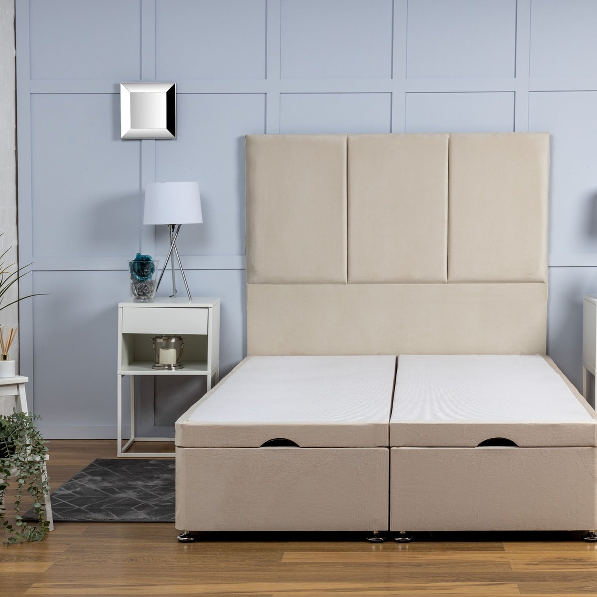3 Panel Ottoman Divan Bed