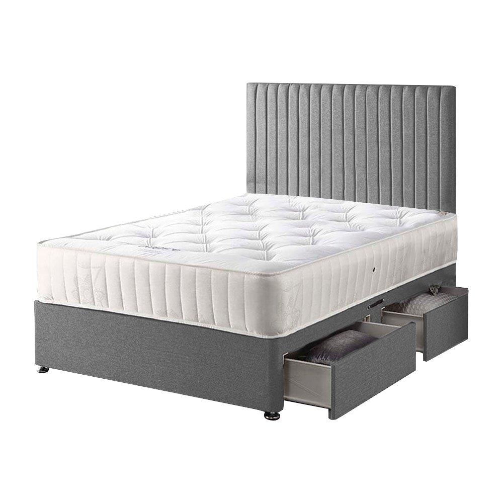The Milano Divan Bed Set With Mattress Options