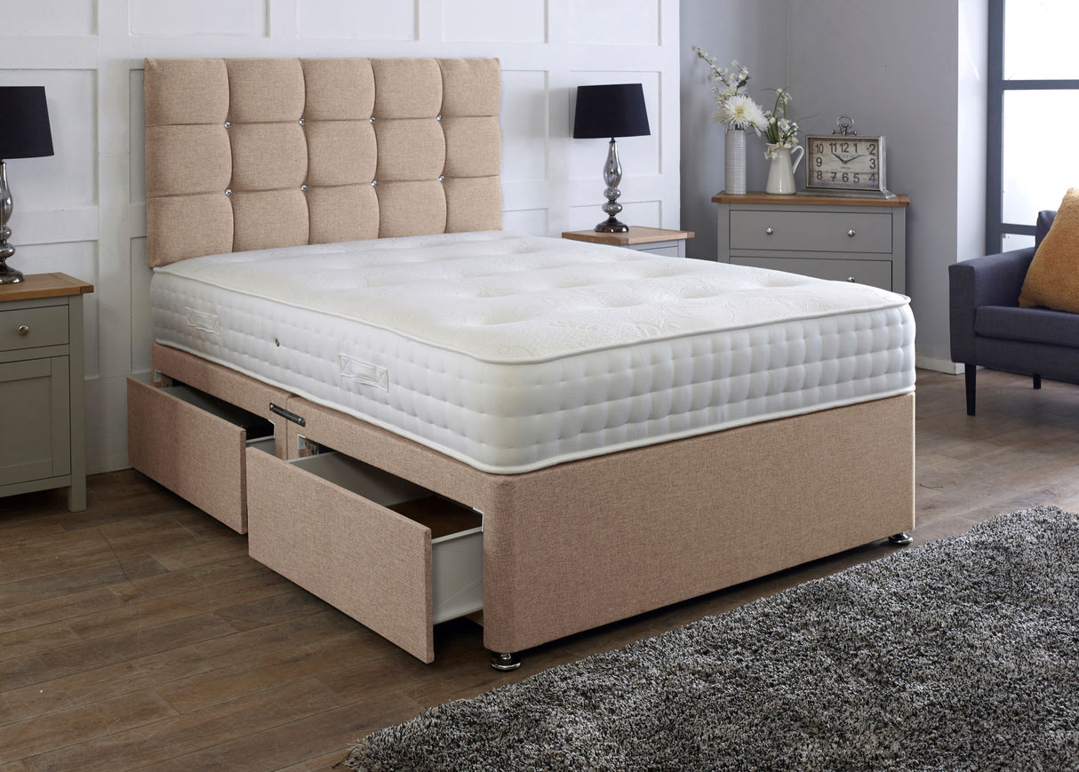 Juliano Divan Bed Set With Mattress Options