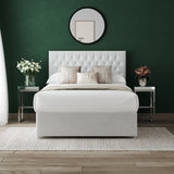 Mullion Divan Bed Set With Chesterfield Headboard and Mattress Options