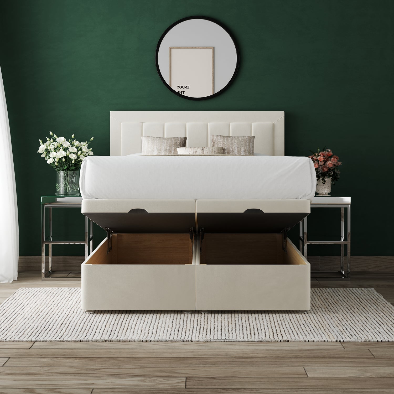Divan Club Olivia 7 Ottoman Divan Bed | Everest Beds