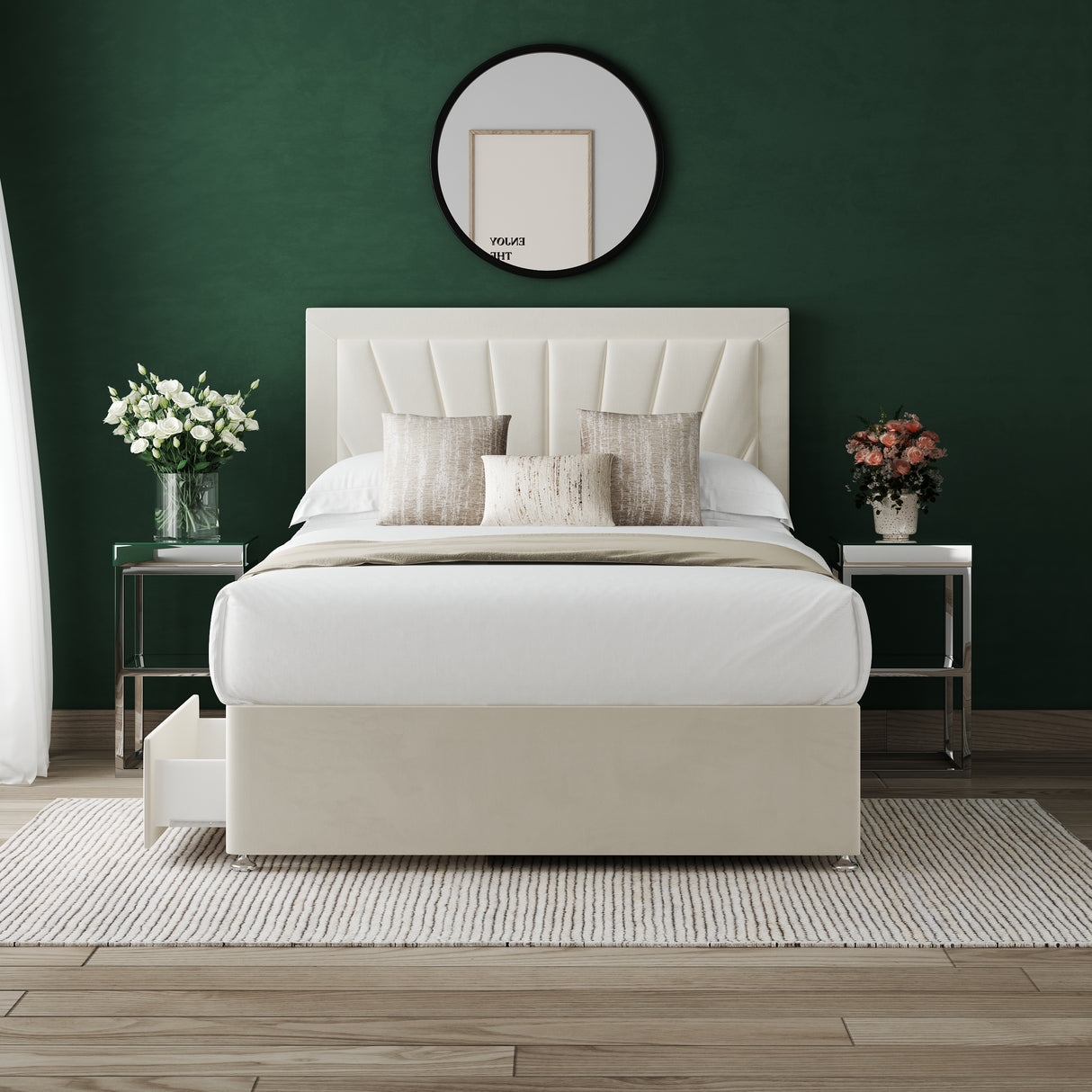 Sunrise Divan Bed Set With Mattress Options