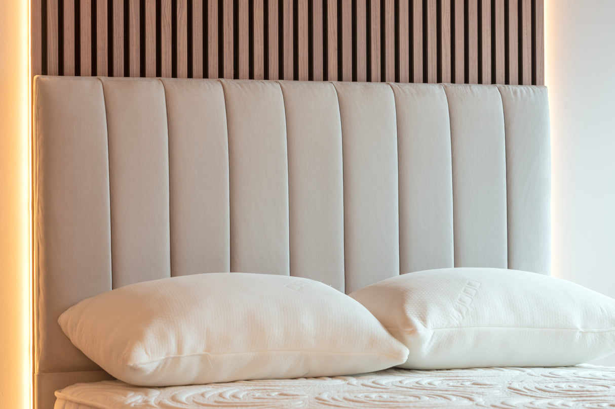 9 Panel Upholstered Headboard
