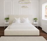 Altara Bouclé Bed Frame