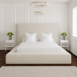 Altara Bouclé Bed Frame