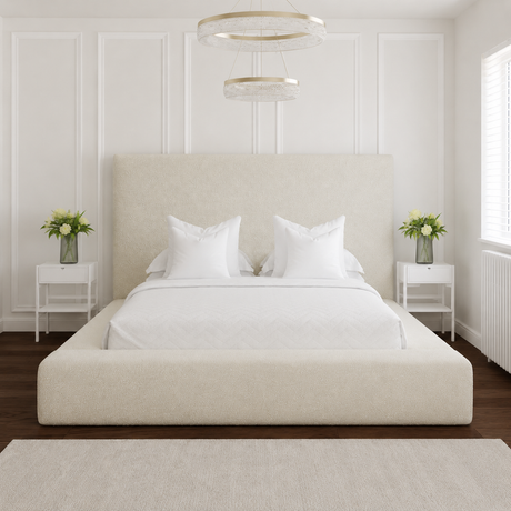 Altara Bouclé Bed Frame