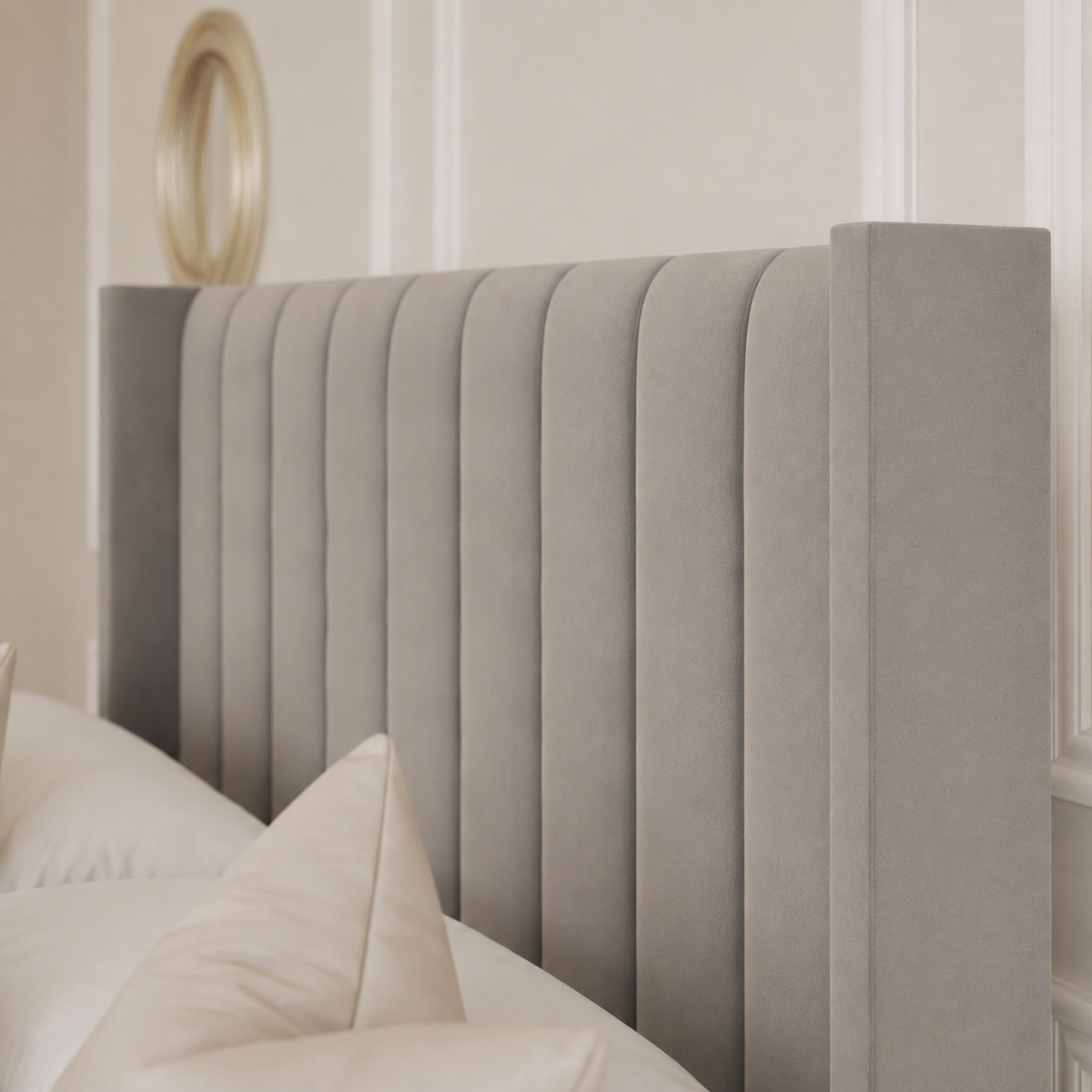 Apollo Winged Divan Bed Base with Footboard